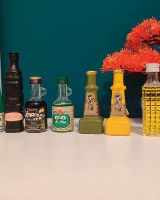 Lotti bottiglie liquori vini grappe da collezione