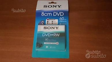 Sony 8cm DVD+RW Dual Layer 60min/2.8GB 2 dvd Nuovi