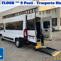 Fiat Ducato FLEX FLOOR 9 POSTI 150CV TRASPORTO DIS