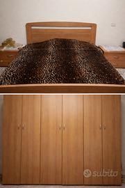 Camera da letto completa com armadio 6 ante