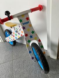 Bicicletta in legno senza pedali Boppi