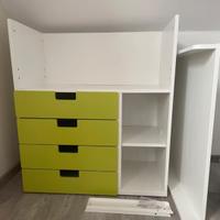 fasciatoio scrivania ikea Smastad
