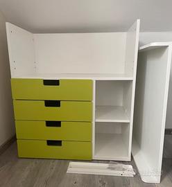 fasciatoio scrivania ikea Smastad