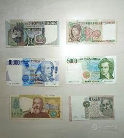 Lotto 10.000 e 5.000 Lire Italiane