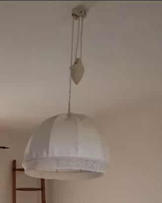 Coppia di lampadari a sospensione vintage