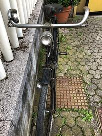 BIANCHI,BICICLETTA UOMO FRENI A BACCHETTA ANNI 50