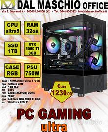 COMPUTER PC GAMING INTEL ULTRA 5 5060TI RGB ULTRA7