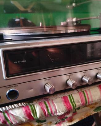 Stereo Vintage Philips 6974 + Casse + Cuffie JVC +