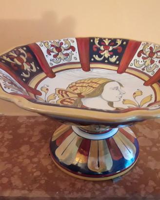 Gualdo Ceramica Alzata Svasata Centro tavola grand