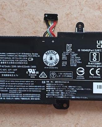 Batteria Originale Lenovo L16M2PB2