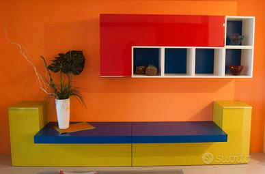 Parete attrezzata ditta Presotto