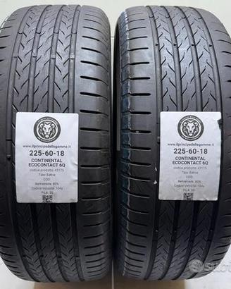 2 gomme 225 60 18 continental a43175