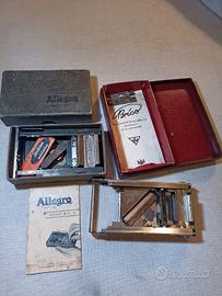 2 antichi strumenti da barbiere