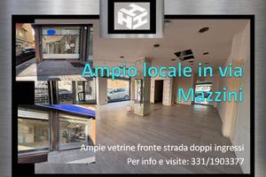 Splendido locale fronte strada via mazzini