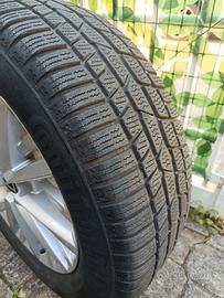 gomme invernali  Continental al 90% misura 215/60/