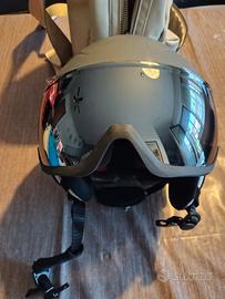 Casco da Sci Taglia 56-59 con visiera x ragazzi