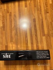 Piastra SHE modellante in ceramica professionale