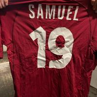 maglia scudetto Roma Samuel S
