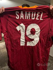 maglia scudetto Roma Samuel S