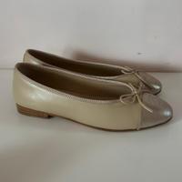 Ballerine cc in pelle donna