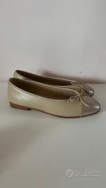 Ballerine cc in pelle donna