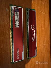 Ram 8gb Kingston Hyperx Red