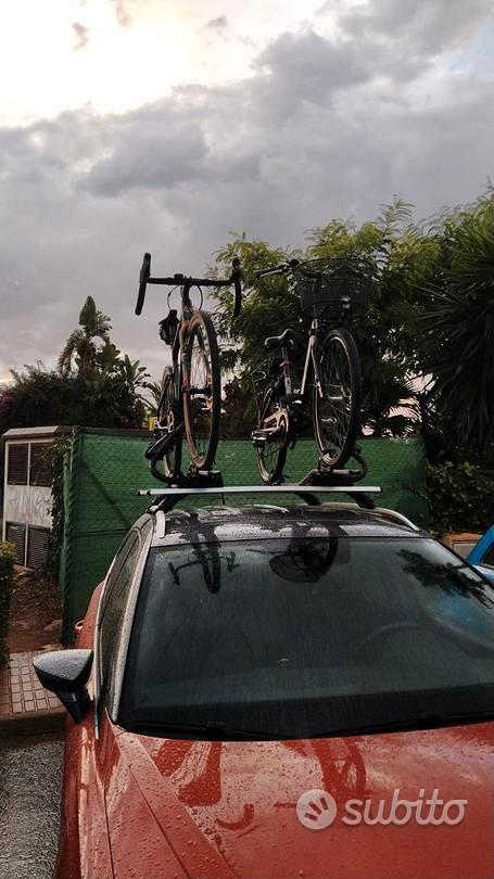 Portabici Da Tetto Green Valley Fast Rider - In Alluminio, Made In Italy, Portata 15kg - Foto 7