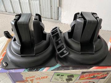 Porta sci o snowboard magnetico