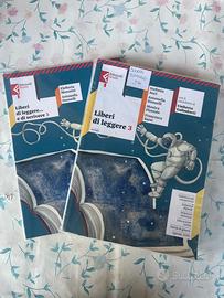 Libri scuola - terza media - antologia