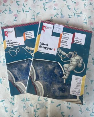 Libri scuola - terza media - antologia