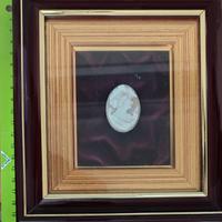 cameo di Torre del Greco in cornice