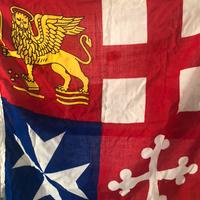 Bandiera in tessuto “4repubbliche marinare”90x93 c