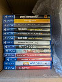 Lotto 13 giochi ps4 Grand theft auto V  God of war