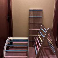 Set giochi in legno pikler