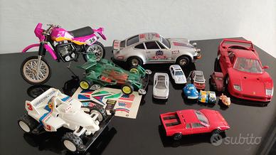 Macchinette, moto, Ferrari, Porsche