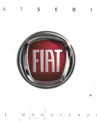 LIBRETTO USO E MANUTENZIONE FIAT SEDICI M.Y.2011