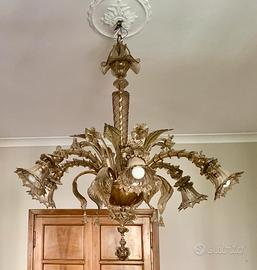 Lampadario murano antico