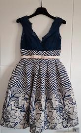 vestito elegante marfil cerimonia