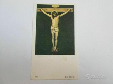 Santino anni 60 Gesù Crocifisso Ed.G.Mi egim N°C23