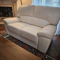 divani a 2 e 3 posti in vera pelle