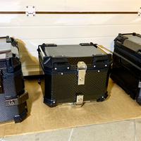 Trittico Valige Bauletto Carbon + Telaietti