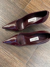 Jimmy Choo Ixia 80 - Décolleté Pelle Granata