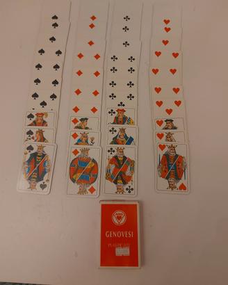 Carte Genovesi ASS 7331/6 Vintage - 40 Carte