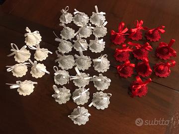 Idea regalo campanelle artigianali all'uncinetti