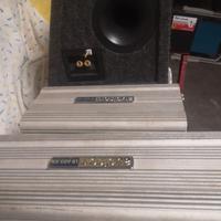 Amplificatori audison più sub hertz