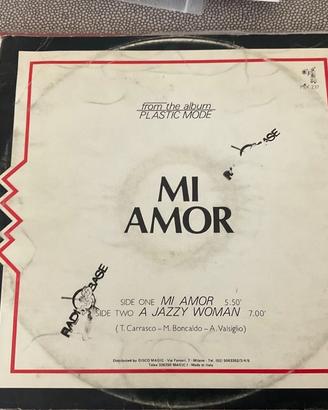 Vinile 12” Plastic Mode Mi Amor