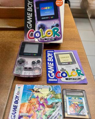 Console Nintendo Game Boy Color trasparente Jap.