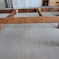 Tavolo in rovere da travi antiche 260 x 95