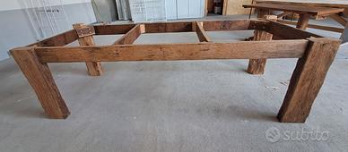 Tavolo in rovere da travi antiche 260 x 95
