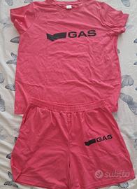 Completo da donna rosa Gas